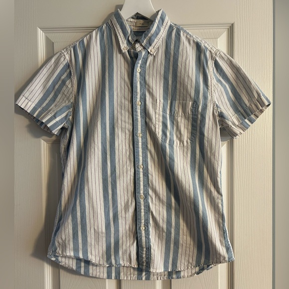 J. Crew Other - J. Crew Men’s Striped Short Sleeve Button Down